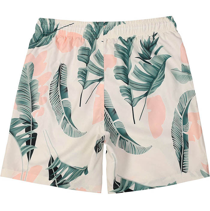 Tropical Print Swim Shorts