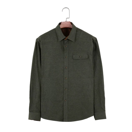 Casual Long Sleeve Button-Up Shirt